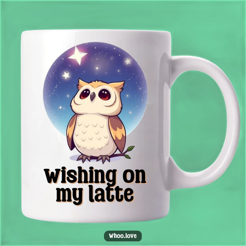 Funny Dreamy Owl Mug - Watch the Stars with This Celestial Gift!