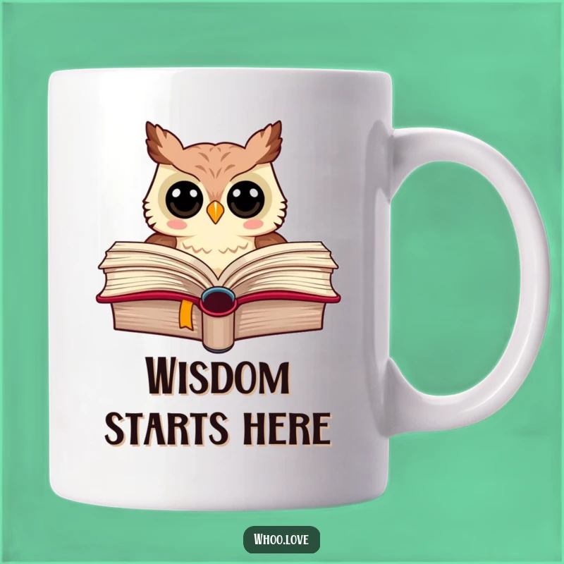Funny Owl Bookworm Mug: The Perfect Gift for Geeks and Readers