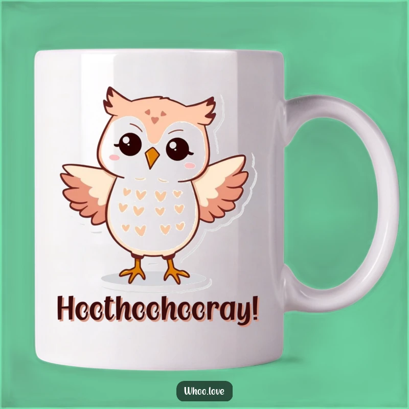 Funny Owl Dance Mug: Silly Hooting Moves Gift, Perfect Hilarious Present for Fun Lovers