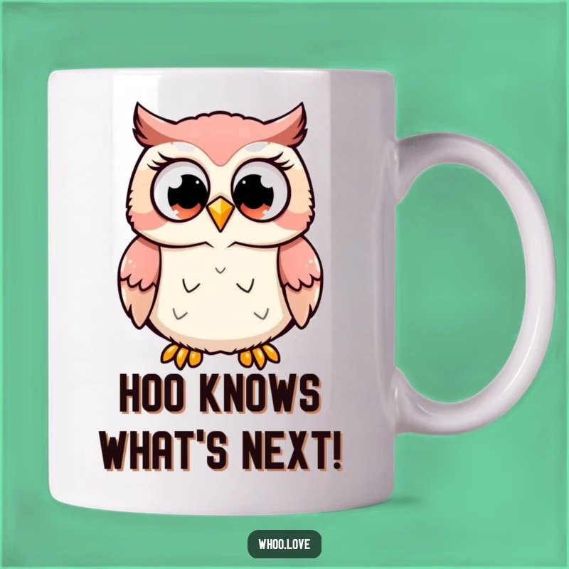 Funny Excited Owl Mug: Your Perfect Cheerful Morning Brew Companion