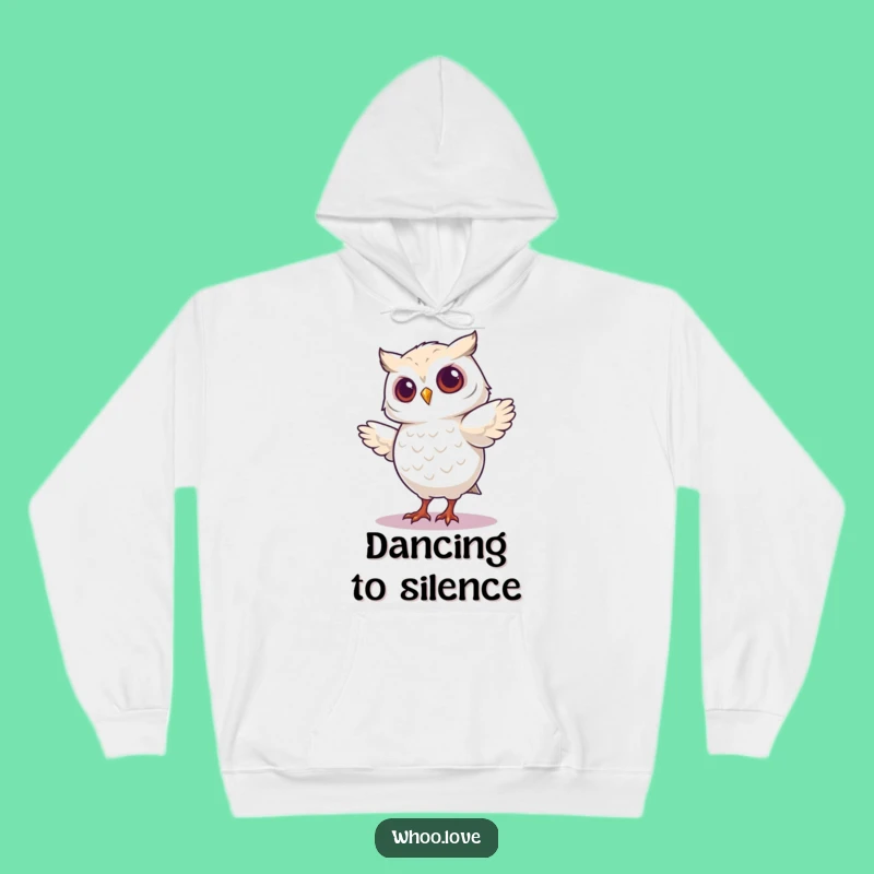 Funny Dancing Owl Hoodie - Cozy Silly Bird Sweatshirt, Ultimate Funny Gift