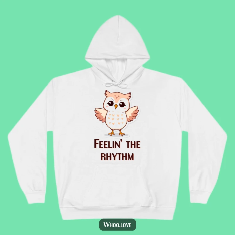 Funny Owl Dance Hoodie: Cozy Silly Hooting Sweatshirt, Warm Humorous Gift for Dancers