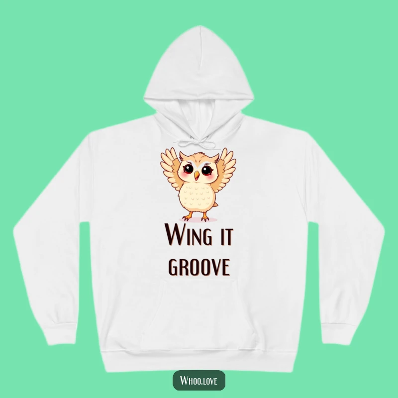Funny Dancing Kawaii Owl Hoodie - Cozy Up Your Dance Moves
