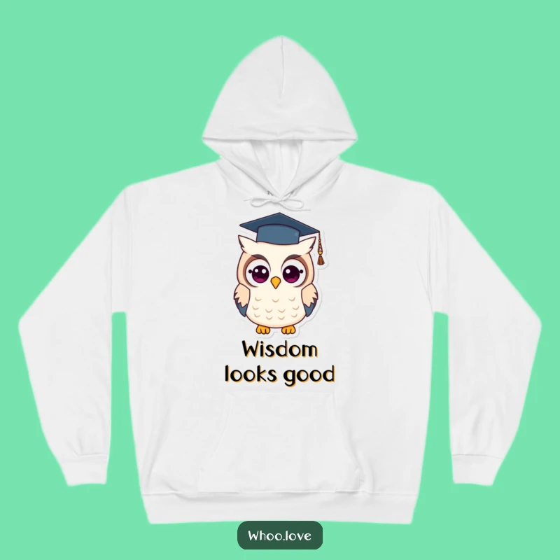Funny Graduation Owl Hoodie: Cozy Grad Owl Sweatshirt, Perfect Celebration Gift