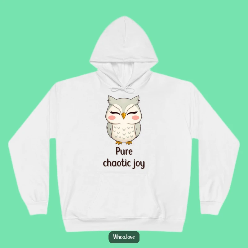 Funny Owl Hoodie: Cozy Smiles, Warm Laughs, Ultimate Gift