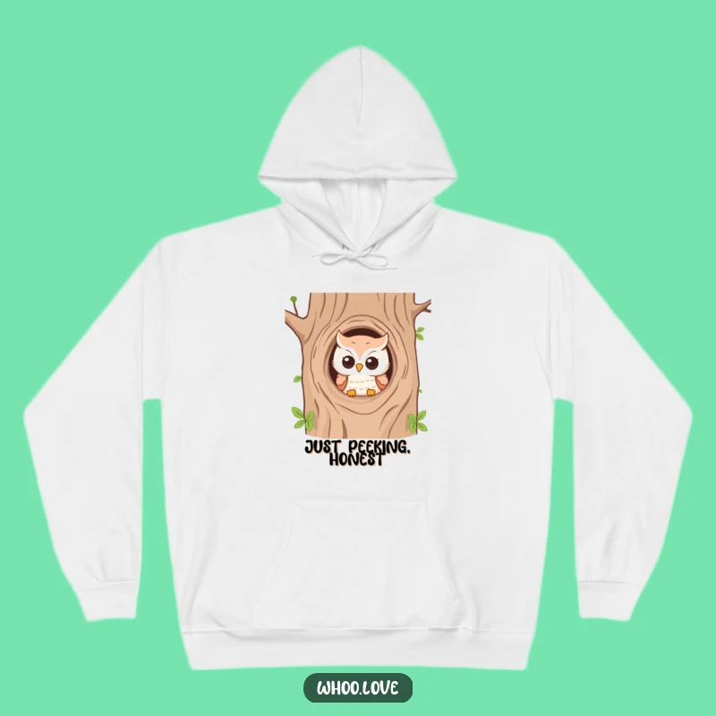 Funny Owl Hoodie: Cozy Hideaway Laughs, Ultimate Gift