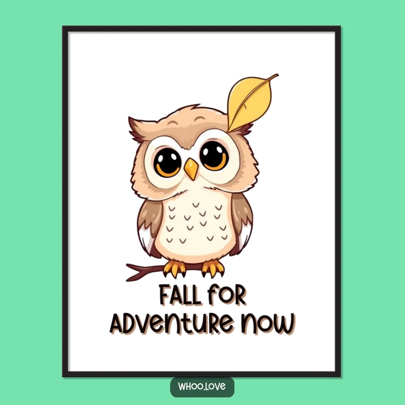 Free Printable Curious Owl Wall Art - Pensive Downloadable Decor for a Thoughtful Home