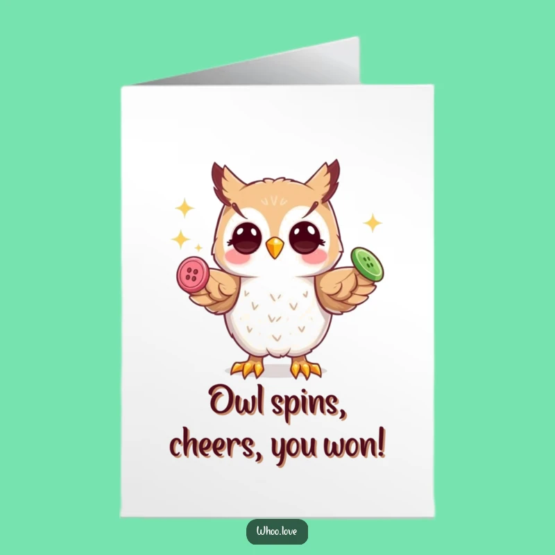 Free Printable Juggling Owl Congrats Card - Funny Talons Greeting Funny Downloadable Gift
