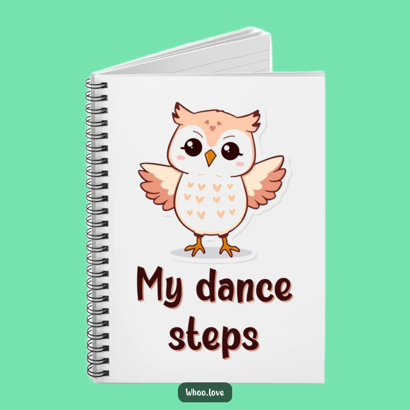 Funny Owl Dance Notebook: Journal for Silly Hooters, Hilarious Gift for Creative Minds