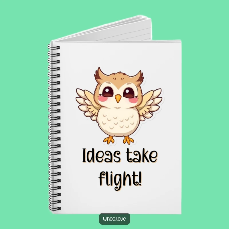 Funny Joyful Owl Notebook: Write with Wings of Joy