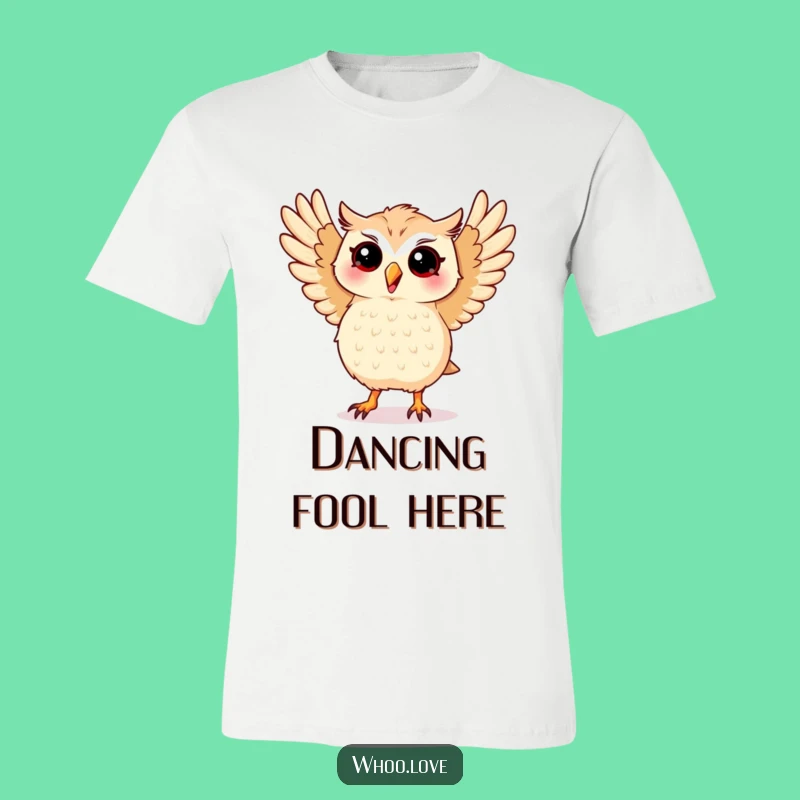Funny Dancing Kawaii Owl T-Shirt - Wear Your Funky Moves