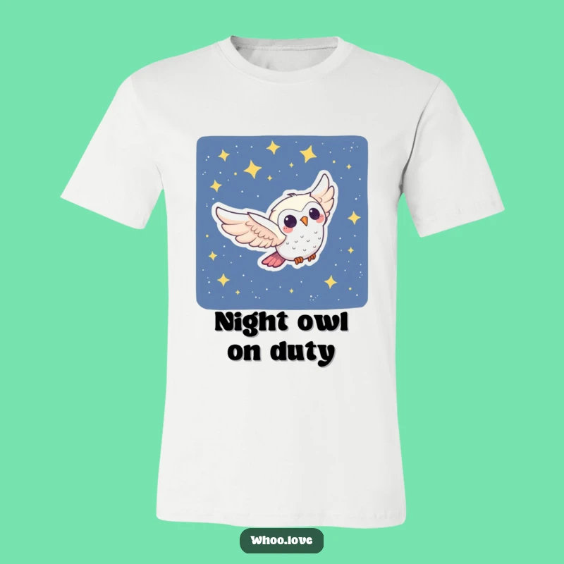 Funny Owl Swoop T-Shirt: Express Your Nocturnal Spirit