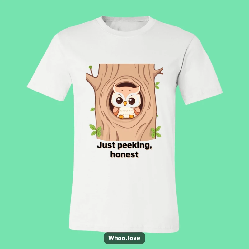 Funny Owl Tree Tee: Mischief and Smiles, Perfect Gift