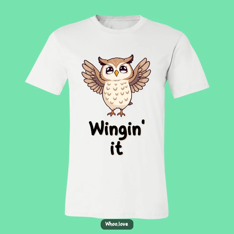 Funny Striped Owl Dance T-Shirt: Express Your Inner Dancer with This Comical Owl Tee