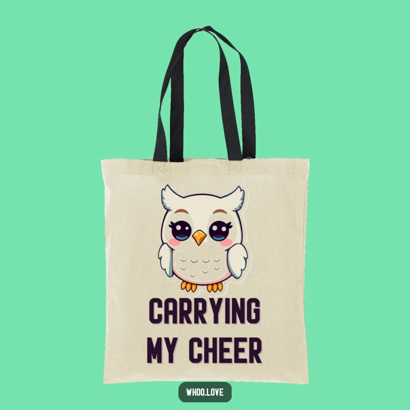 Funny Owl Happy Bag: Carry Your Sunshine with This Hilarious Hooting Bird