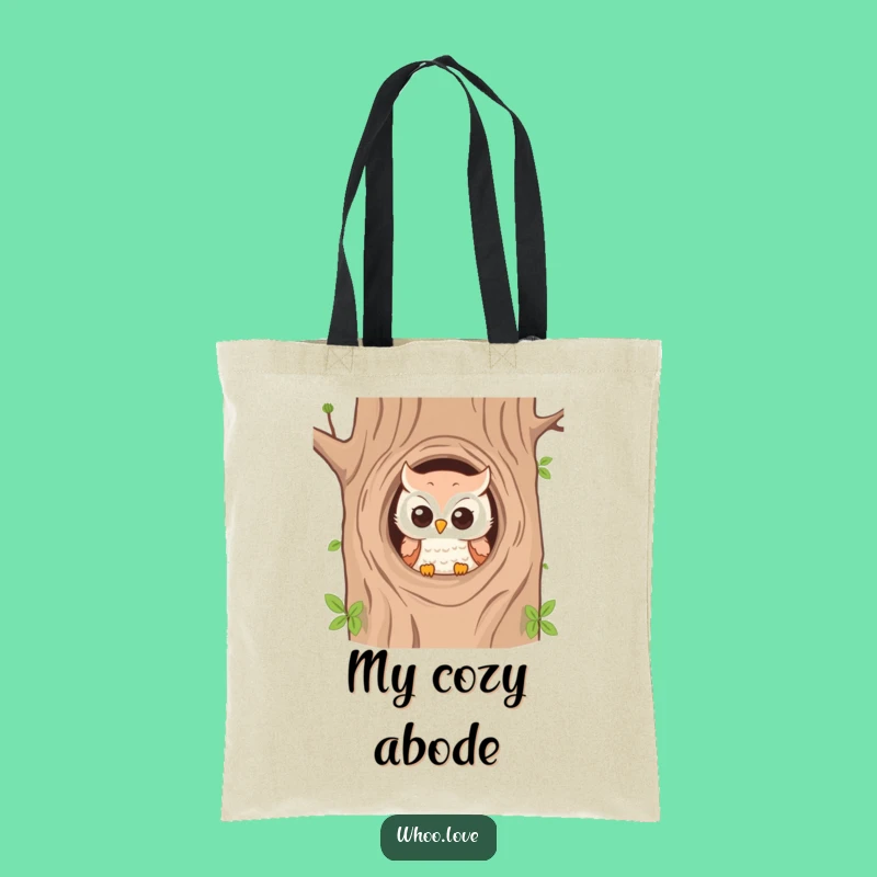 Funny Owl Tote Bag: Carry Your Curiosity, Perfect for Outings