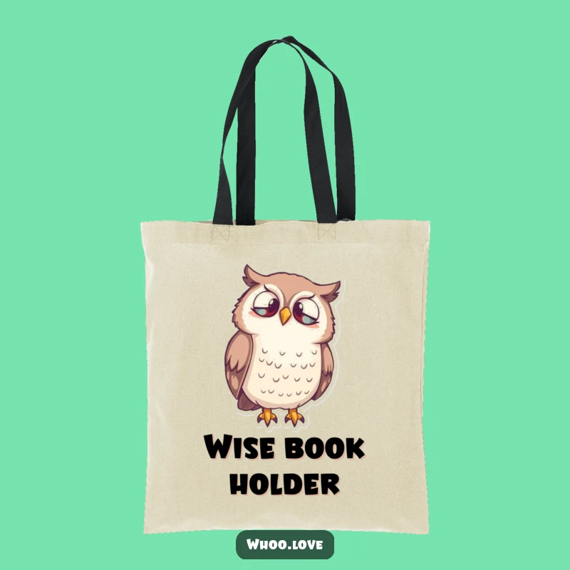 Funny Owl Curiosity Tote Bag - Bird Lover Carry-All, Perfect Funny Gift!